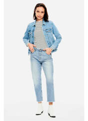 Jeans coupe droite bleu GARCIA pour femme seconde vue