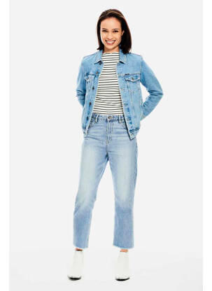 Jeans coupe droite bleu GARCIA femme