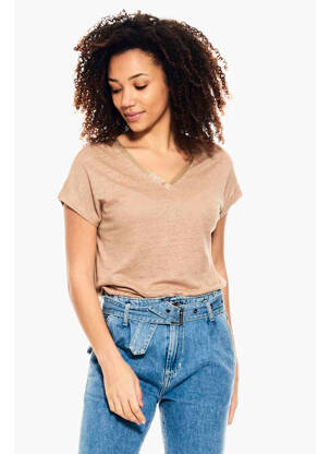 Top beige GARCIA femme