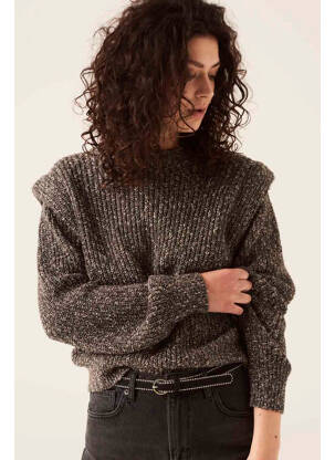 Pull noir GARCIA femme