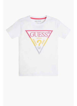 T-shirt jaune GUESS fille