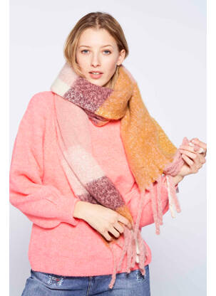 Echarpe rose HAILYS femme
