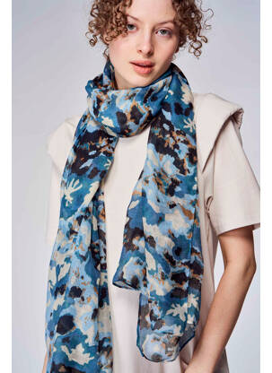 Foulard bleu HAILYS pour femme