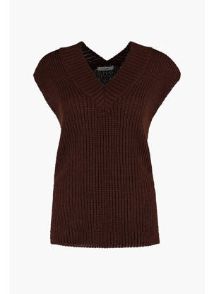 Débardeur marron HAILYS femme