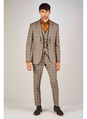 Pantalon chino marron LE FABULEUX MARCEL DE BRUXELLES homme