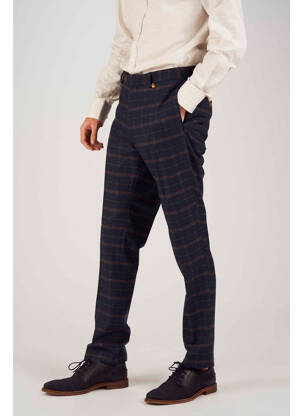 Pantalon chino bleu LE FABULEUX MARCEL DE BRUXELLES homme