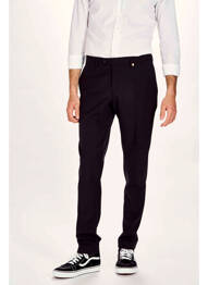 Pantalon chino noir LE FABULEUX MARCEL DE BRUXELLES homme