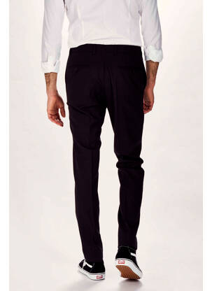 Pantalon chino noir LE FABULEUX MARCEL DE BRUXELLES homme