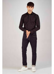 Chemise manches longues noir LE FABULEUX MARCEL DE BRUXELLES pour homme seconde vue