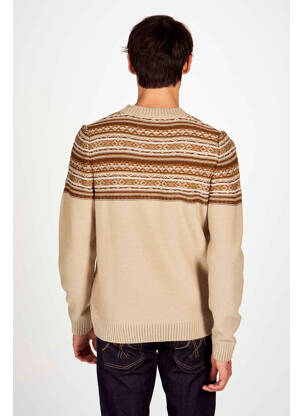 Pull beige LE FABULEUX MARCEL DE BRUXELLES homme