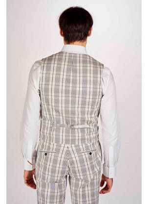 Gilet sans manche beige LE FABULEUX MARCEL DE BRUXELLES homme