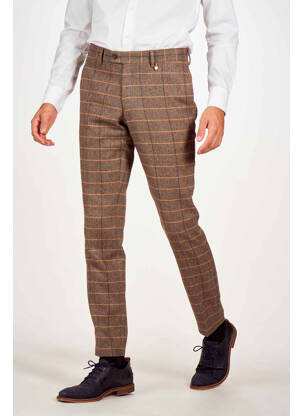 Pantalon droit beige LE FABULEUX MARCEL DE BRUXELLES homme