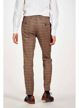 Pantalon droit beige LE FABULEUX MARCEL DE BRUXELLES homme