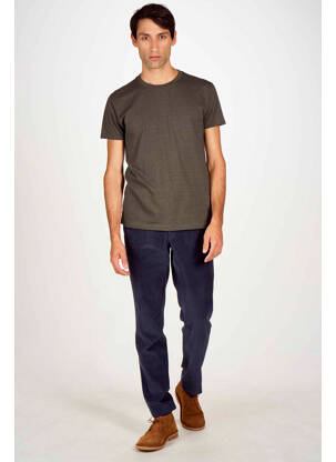 Pantalon chino bleu LE FABULEUX MARCEL DE BRUXELLES homme