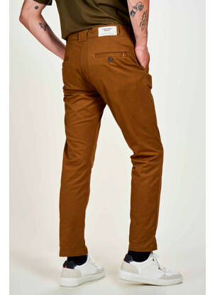 Pantalon chino marron LE FABULEUX MARCEL DE BRUXELLES homme