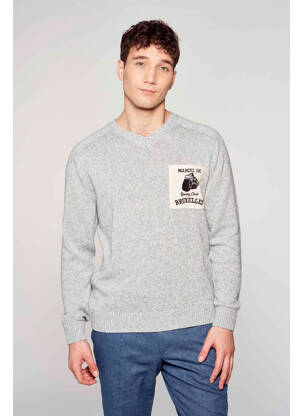 Pull bleu LE FABULEUX MARCEL DE BRUXELLES homme