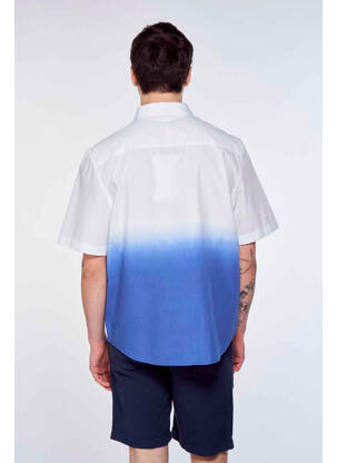 Chemise manches courtes bleu LE FABULEUX MARCEL DE BRUXELLES homme