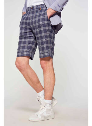 Bermuda bleu LE FABULEUX MARCEL DE BRUXELLES homme