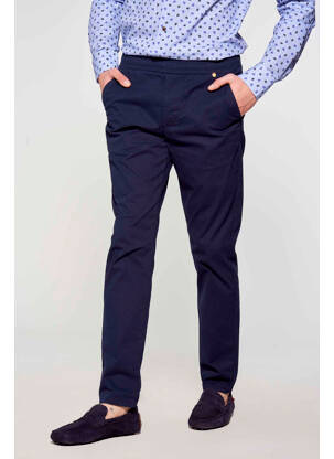 Pantalon chino bleu LE FABULEUX MARCEL DE BRUXELLES pour homme