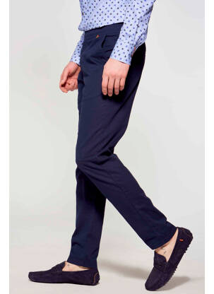 Pantalon chino bleu LE FABULEUX MARCEL DE BRUXELLES homme