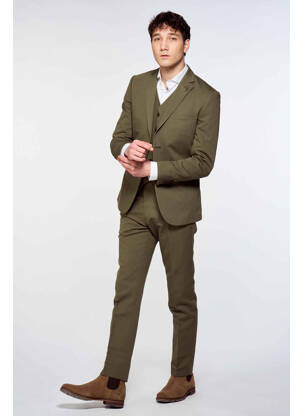 Pantalon chino vert LE FABULEUX MARCEL DE BRUXELLES homme