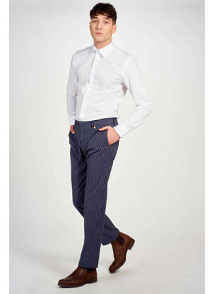 Pantalon chino bleu LE FABULEUX MARCEL DE BRUXELLES homme
