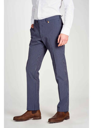 Pantalon chino bleu LE FABULEUX MARCEL DE BRUXELLES homme