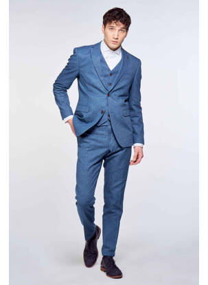 Pantalon chino bleu LE FABULEUX MARCEL DE BRUXELLES pour homme