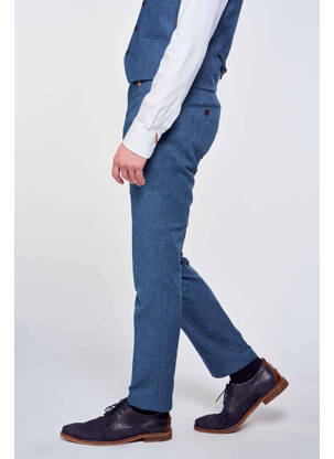 Pantalon chino bleu LE FABULEUX MARCEL DE BRUXELLES homme