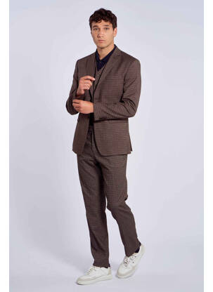 Pantalon chino marron LE FABULEUX MARCEL DE BRUXELLES homme