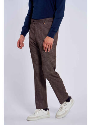 Pantalon chino marron LE FABULEUX MARCEL DE BRUXELLES homme