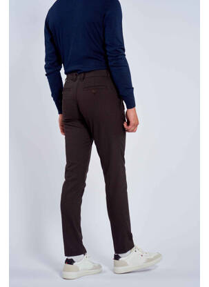 Pantalon chino marron LE FABULEUX MARCEL DE BRUXELLES homme