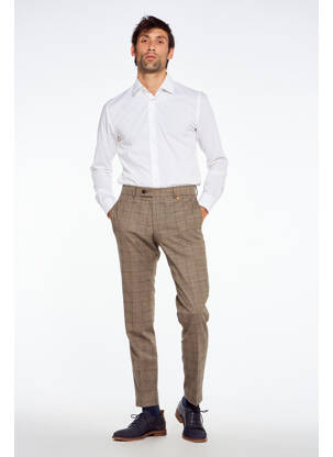Pantalon chino marron LE FABULEUX MARCEL DE BRUXELLES homme