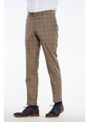 Pantalon chino marron LE FABULEUX MARCEL DE BRUXELLES pour homme seconde vue