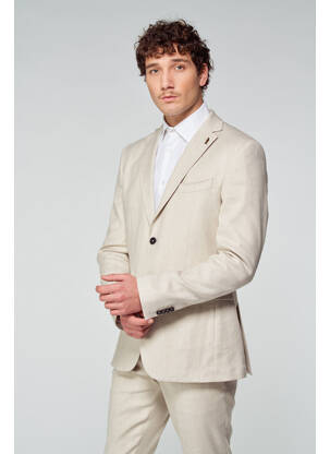 Blazer beige LE FABULEUX MARCEL DE BRUXELLES pour homme