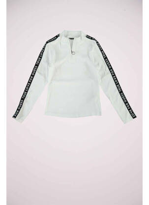T-shirt blanc GUESS pour fille
