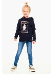 Sweat-shirt à capuche bleu GARCIA pour fille seconde vue