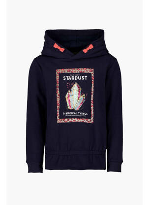 Sweat-shirt à capuche bleu GARCIA fille