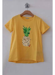 T-shirt jaune GUESS pour fille seconde vue