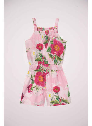 Combishort rose GUESS fille