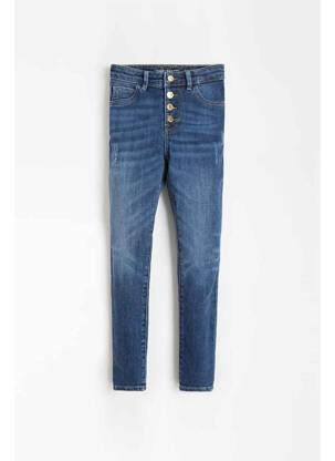 Jeans skinny bleu GUESS pour fille