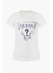 T-shirt blanc GUESS pour fille seconde vue