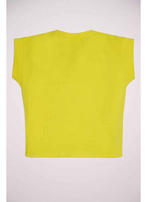 T-shirt jaune GUESS fille