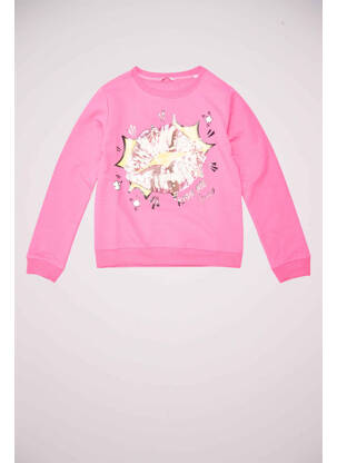 Sweat-shirt rose GUESS fille