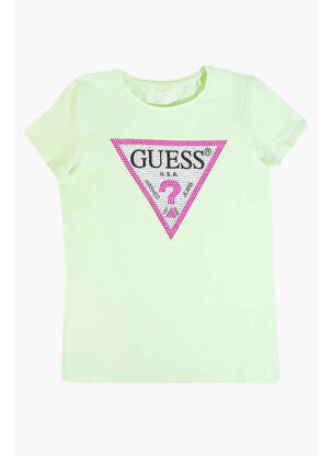 T-shirt vert GUESS pour fille