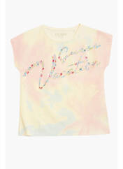 T-shirt blanc GUESS pour fille seconde vue