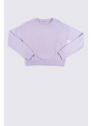 Sweat-shirt violet GUESS pour fille