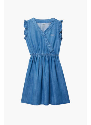 Robe courte bleu GUESS pour fille