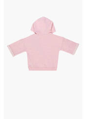 Sweat-shirt à capuche rose GUESS pour fille seconde vue