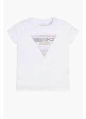 T-shirt blanc GUESS pour fille seconde vue